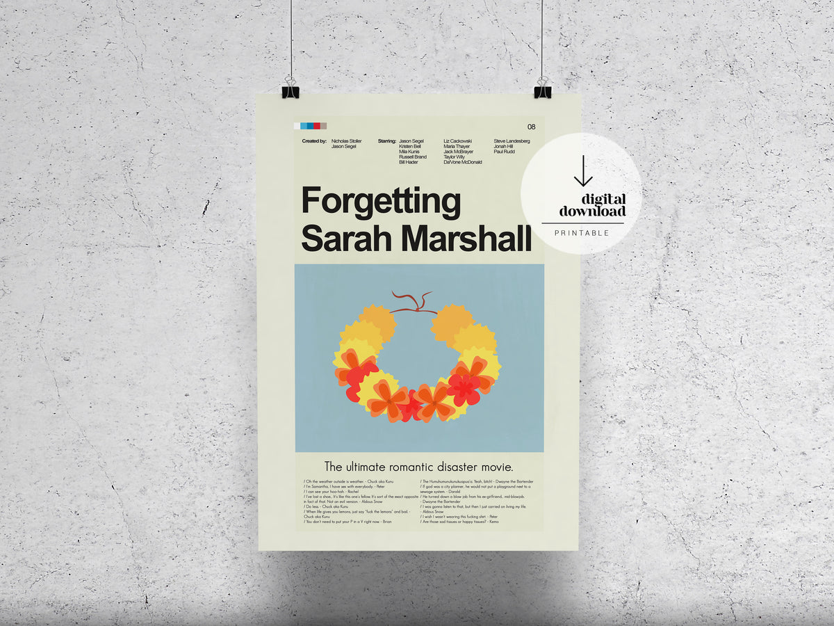 Forgetting Sarah Marshall | DIGITAL ARTWORK DOWNLOAD