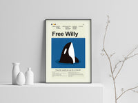 Load image into Gallery viewer, Free Willy | DIGITAL ARTWORK DOWNLOAD
