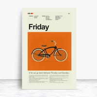 Load image into Gallery viewer, Friday - Deebo&#39;s Bike | 12&quot;x18&quot; or 18&quot;x24&quot; Print only
