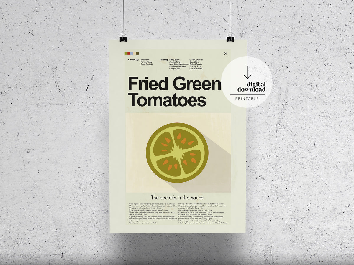 Fried Green Tomatoes | DIGITAL ARTWORK DOWNLOAD