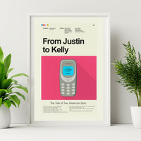 Load image into Gallery viewer, From Justin to Kelly - Text | 12&quot;x18&quot; or 18&quot;x24&quot; Print Only
