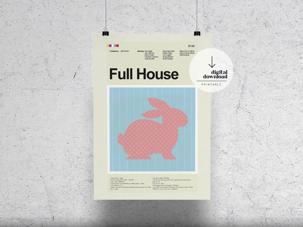 Full House | DIGITAL ARTWORK DOWNLOAD