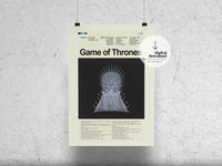 Load image into Gallery viewer, Game of Thrones | DIGITAL ARTWORK DOWNLOAD
