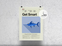 Load image into Gallery viewer, Get Smart | DIGITAL ARTWORK DOWNLOAD
