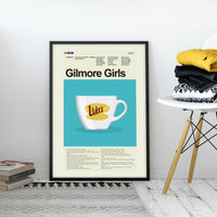 Load image into Gallery viewer, Gilmore Girls Inspired Mid-Century Modern Print | 12&quot;x18&quot; or 18&quot;x24&quot; Print only
