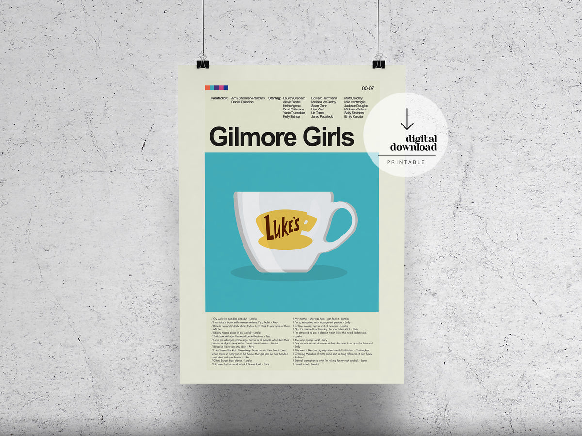 Gilmore Girls | DIGITAL ARTWORK DOWNLOAD