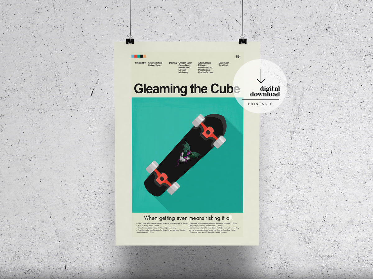 Gleaming the Cube | DIGITAL ARTWORK DOWNLOAD