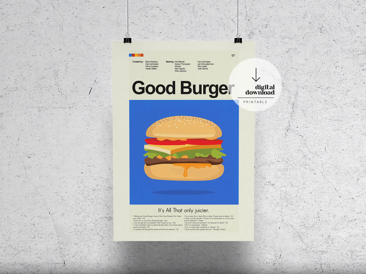 Good Burger | DIGITAL ARTWORK DOWNLOAD