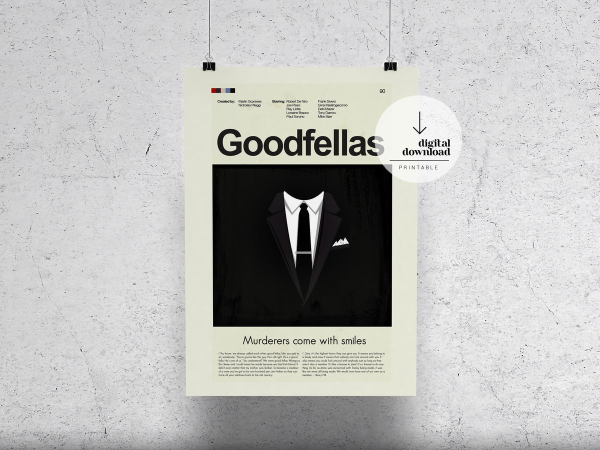 Goodfellas | DIGITAL ARTWORK DOWNLOAD