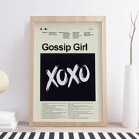 Load image into Gallery viewer, Gossip Girl - XOXO  | 12&quot;x18&quot; or 18&quot;x24&quot; Print only
