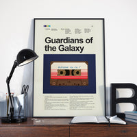 Load image into Gallery viewer, Guardians of the Galaxy Inspired Mid-Century Modern Print | 12&quot;x18&quot; or 18&quot;x24&quot; Print only
