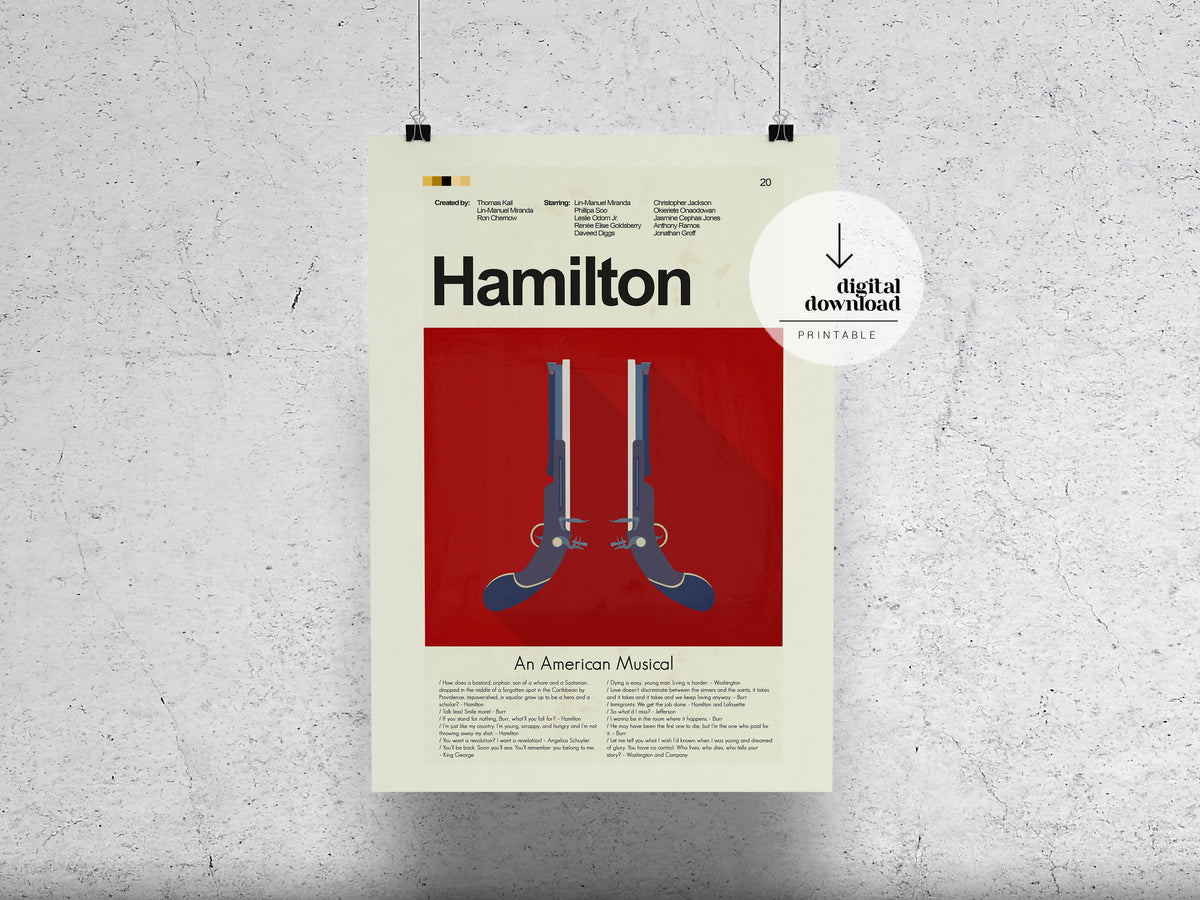 Hamilton | DIGITAL ARTWORK DOWNLOAD