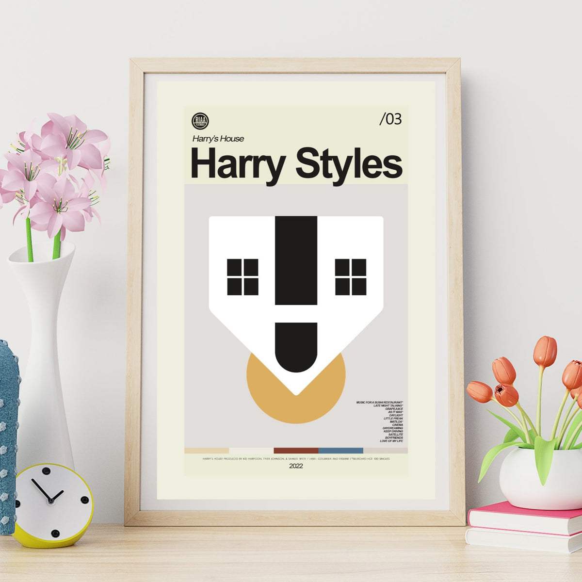 Harry Styles - Harry's House (Album) Inspired | 12"x18" or 18"x24" Print only