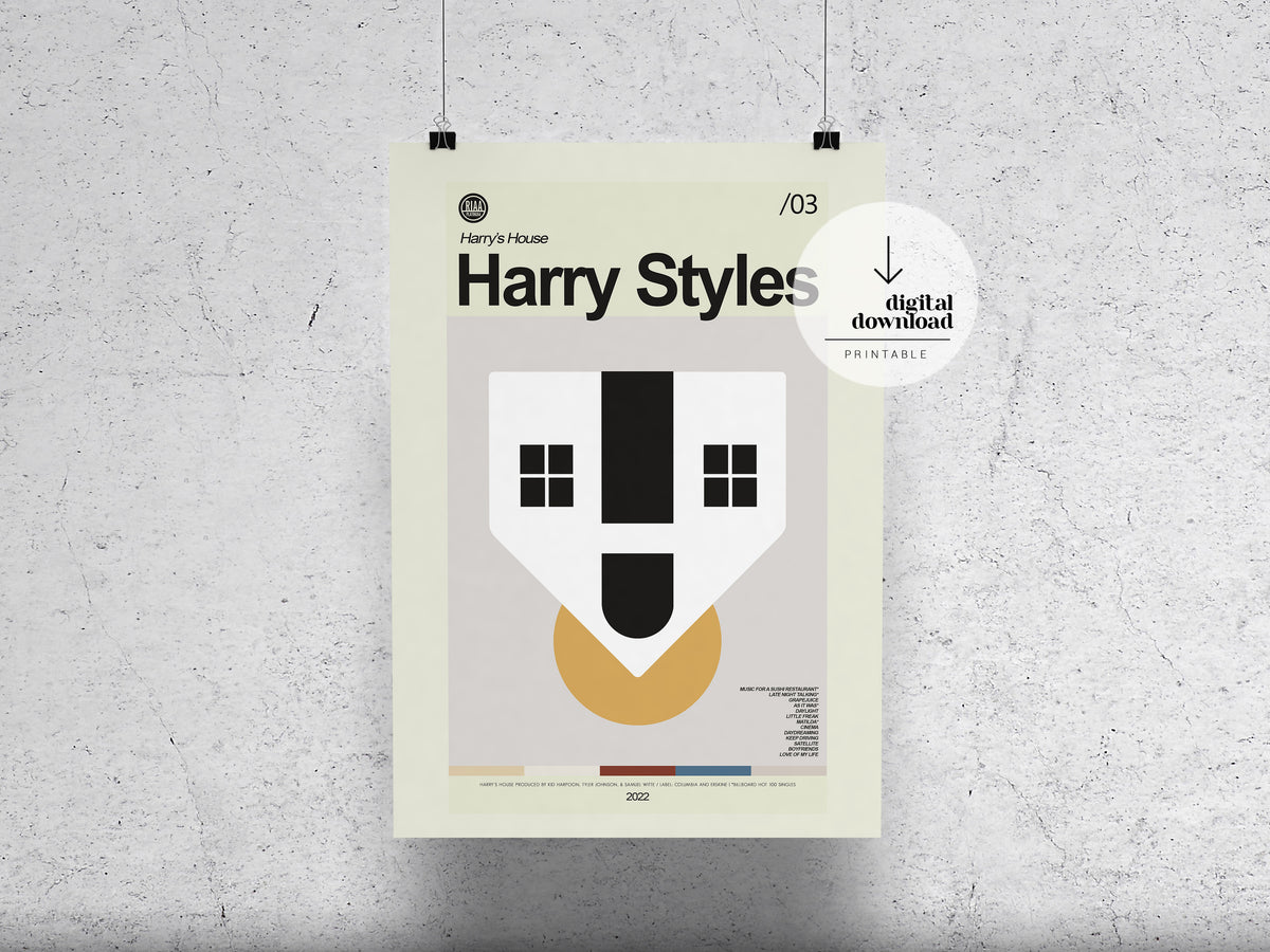 Harry Styles - Harry's House | DIGITAL ARTWORK DOWNLOAD