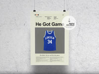 Load image into Gallery viewer, He Got Game | DIGITAL ARTWORK DOWNLOAD

