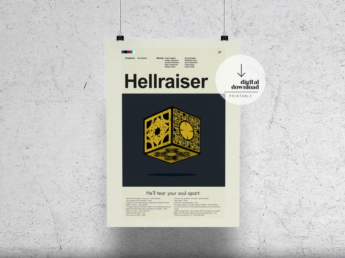 Hellraiser | DIGITAL ARTWORK DOWNLOAD