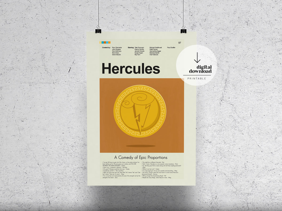 Hercules | DIGITAL ARTWORK DOWNLOAD