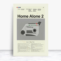 Load image into Gallery viewer, Home Alone 2: Lost in New York Inspired Mid-Century Modern Print | 12&quot;x18&quot; or 18&quot;x24&quot; Print only
