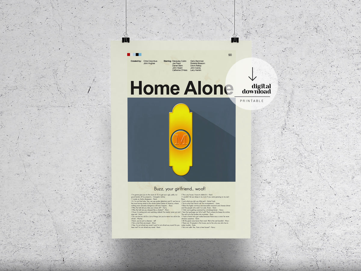 Home Alone | DIGITAL ARTWORK DOWNLOAD