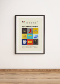 Load image into Gallery viewer, How I Met Your Mother Print LARGE 18x24 | Print only
