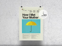 Load image into Gallery viewer, How I Met Your Mother | DIGITAL ARTWORK DOWNLOAD
