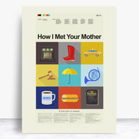 Load image into Gallery viewer, How I Met Your Mother Print LARGE 18x24 | Print only
