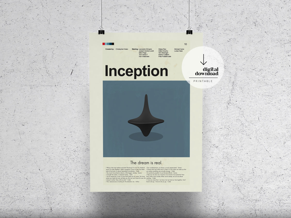 Inception | DIGITAL ARTWORK DOWNLOAD
