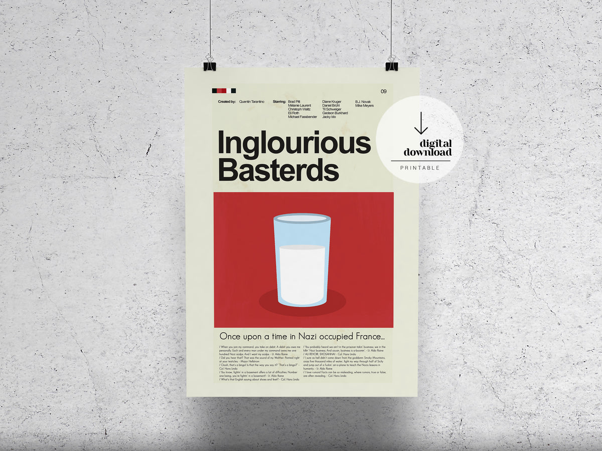Inglourious Basterds | DIGITAL ARTWORK DOWNLOAD