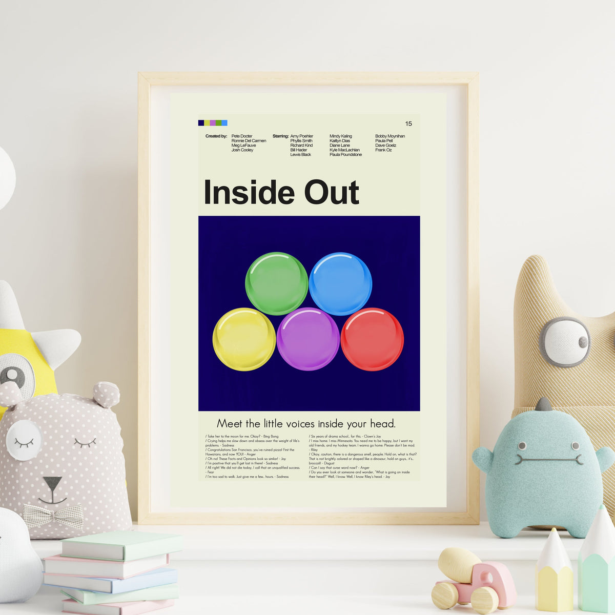 Inside Out - Memory Orbs | 12"x18" or 18"x24" Print only