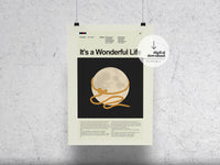 Load image into Gallery viewer, It&#39;s a Wonderful Life | DIGITAL ARTWORK DOWNLOAD
