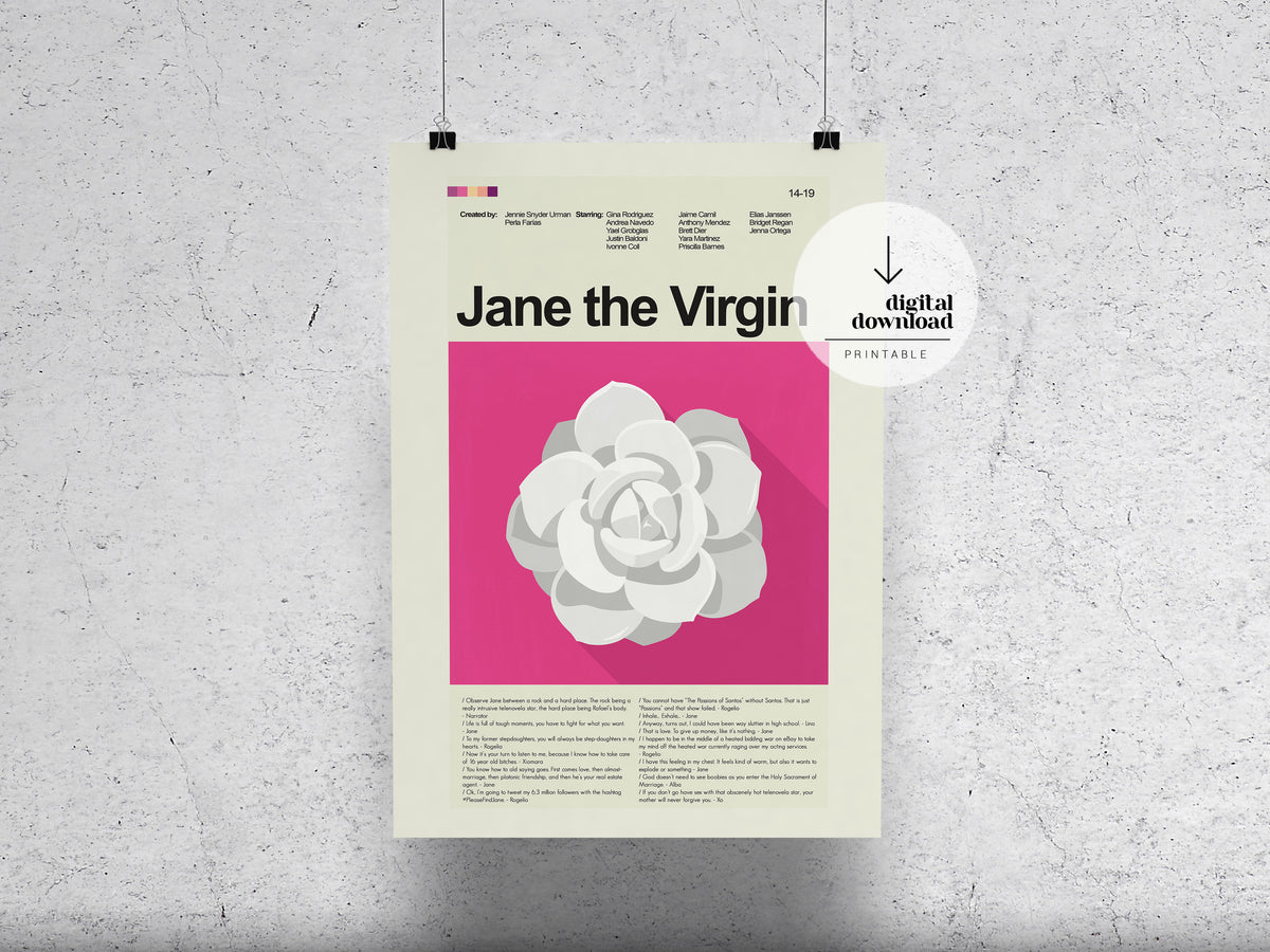 Jane the Virgin | DIGITAL ARTWORK DOWNLOAD