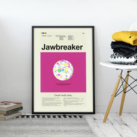 Load image into Gallery viewer, Jawbreaker Inspired Mid-Century Modern Print | 12&quot;x18&quot; or 18&quot;x24&quot; Print only
