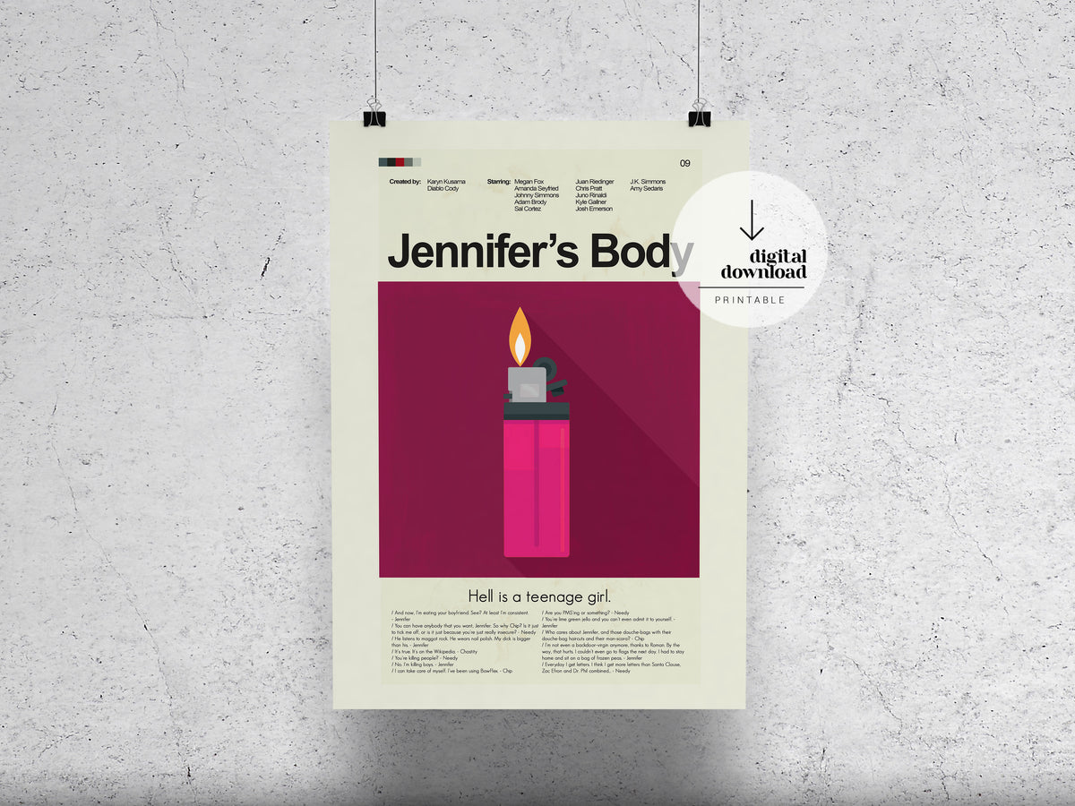 Jennifer's Body | DIGITAL ARTWORK DOWNLOAD