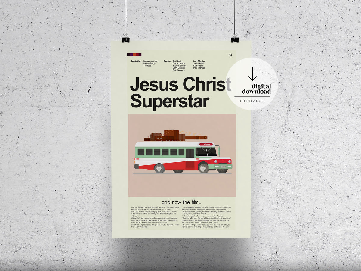 Jesus Christ Superstar | DIGITAL ARTWORK DOWNLOAD