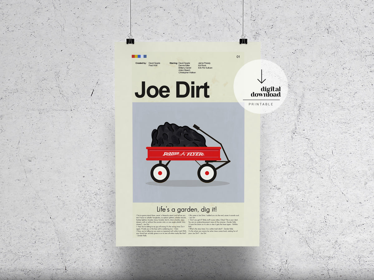 Joe Dirt | DIGITAL ARTWORK DOWNLOAD