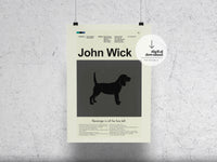 Load image into Gallery viewer, John Wick | DIGITAL ARTWORK DOWNLOAD
