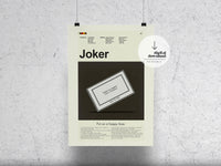 Load image into Gallery viewer, Joker | DIGITAL ARTWORK DOWNLOAD
