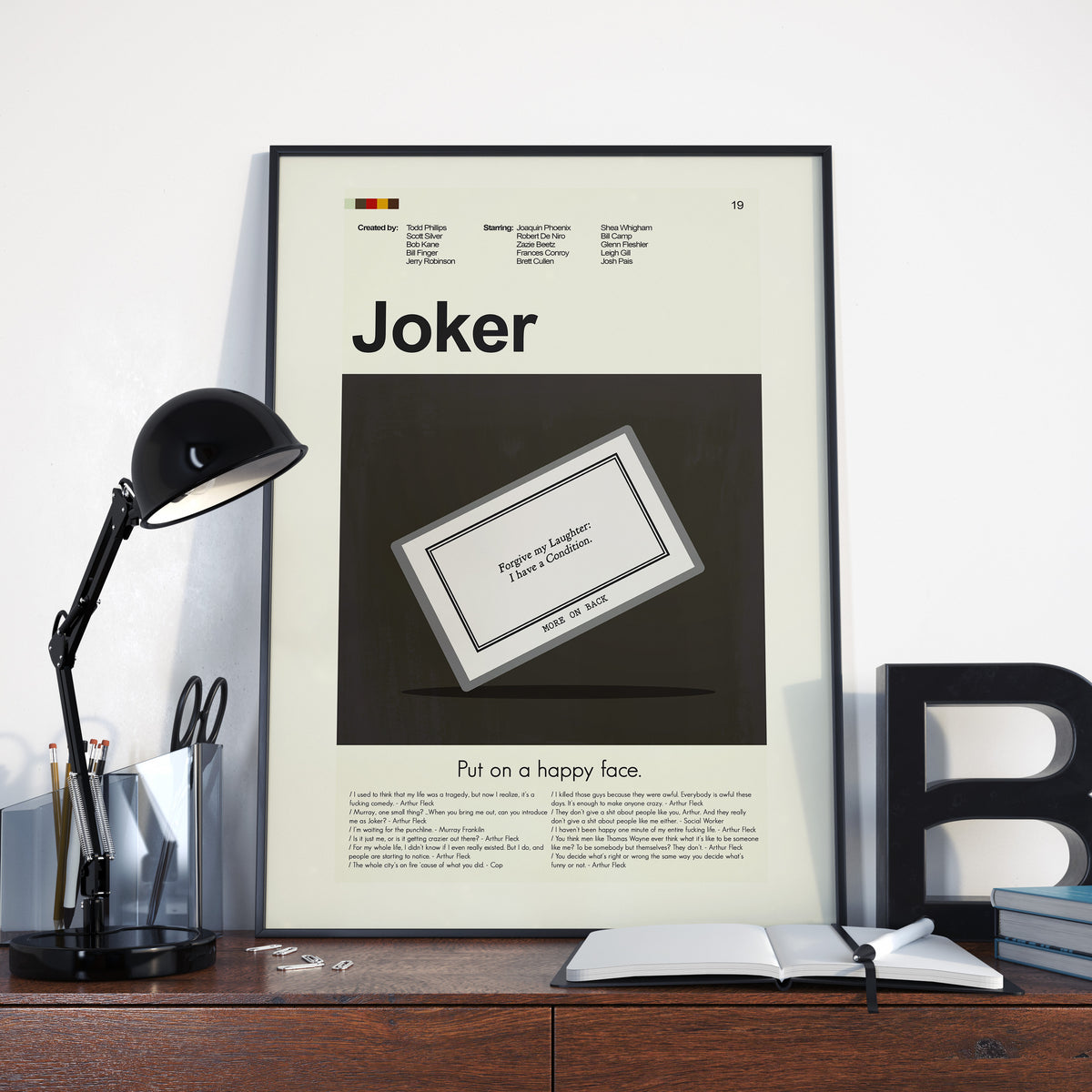 Joker - I Have a Condition Card | 12"x18" or 18"x24" Print only