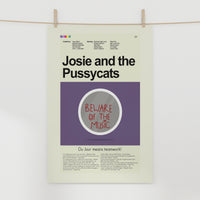 Load image into Gallery viewer, Josie and the Pussycats - Mirror Warning  | 12&quot;x18&quot; or 18&quot;x24&quot; Print only
