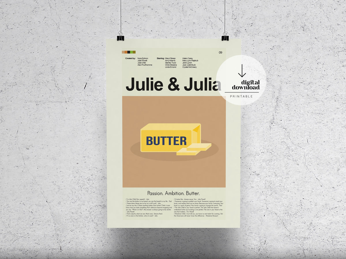 Julia & Julia | DIGITAL ARTWORK DOWNLOAD