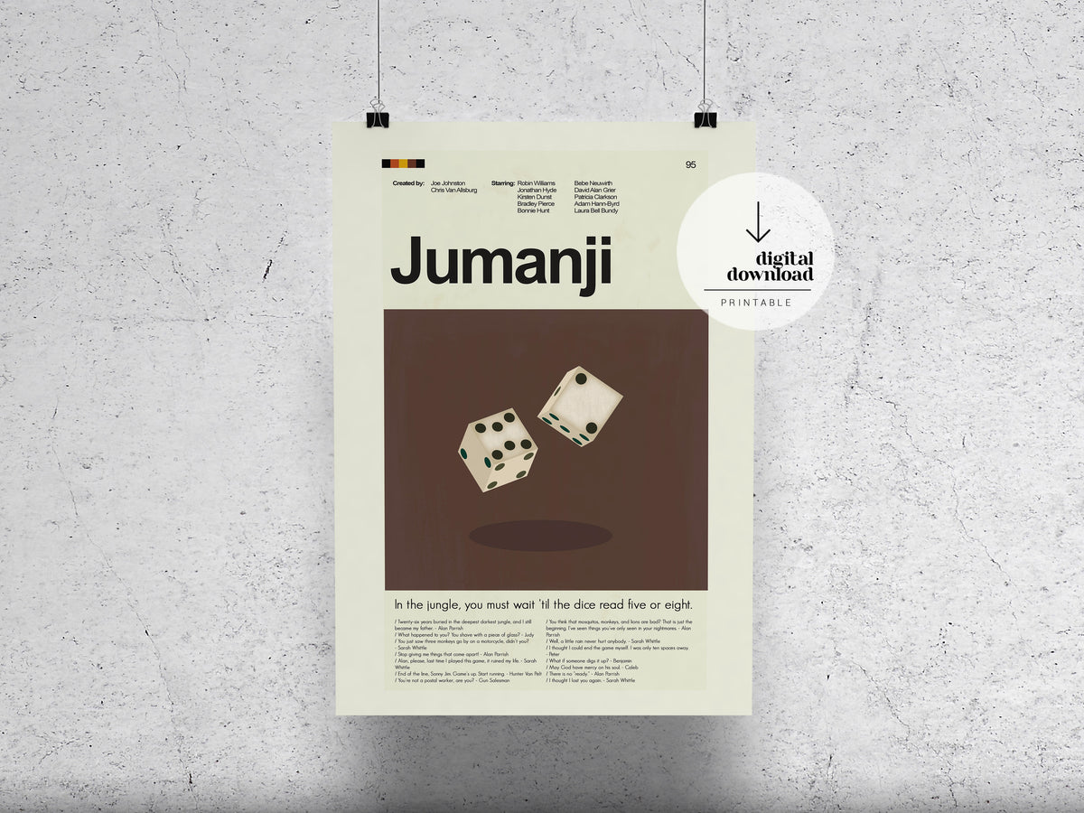 Jumanji | DIGITAL ARTWORK DOWNLOAD