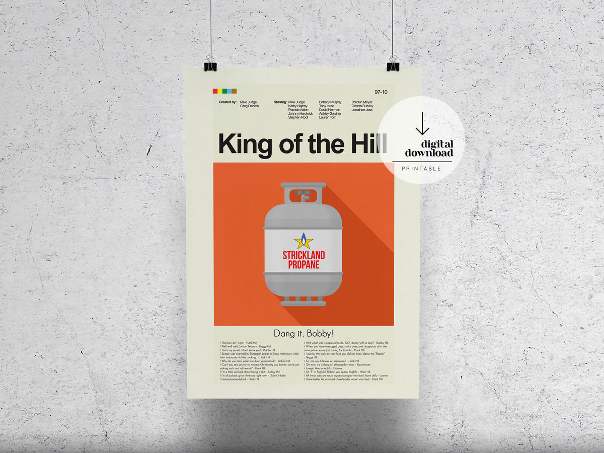 King of the Hill | DIGITAL ARTWORK DOWNLOAD