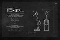 Load image into Gallery viewer, The Simpsons &quot;King-Size Homer&quot; Blue Print  | 12&quot;x18&quot; or 18&quot;x24&quot; Print only
