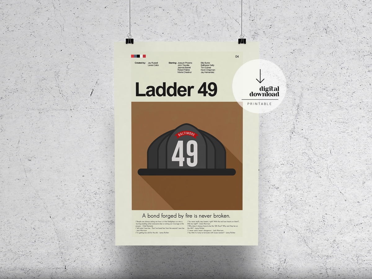 Ladder 49 | DIGITAL ARTWORK DOWNLOAD