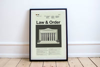 Load image into Gallery viewer, Law and Order | DIGITAL ARTWORK DOWNLOAD
