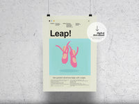 Load image into Gallery viewer, Leap! | DIGITAL ARTWORK DOWNLOAD
