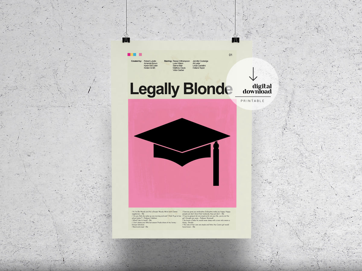 Legally Blonde | DIGITAL ARTWORK DOWNLOAD