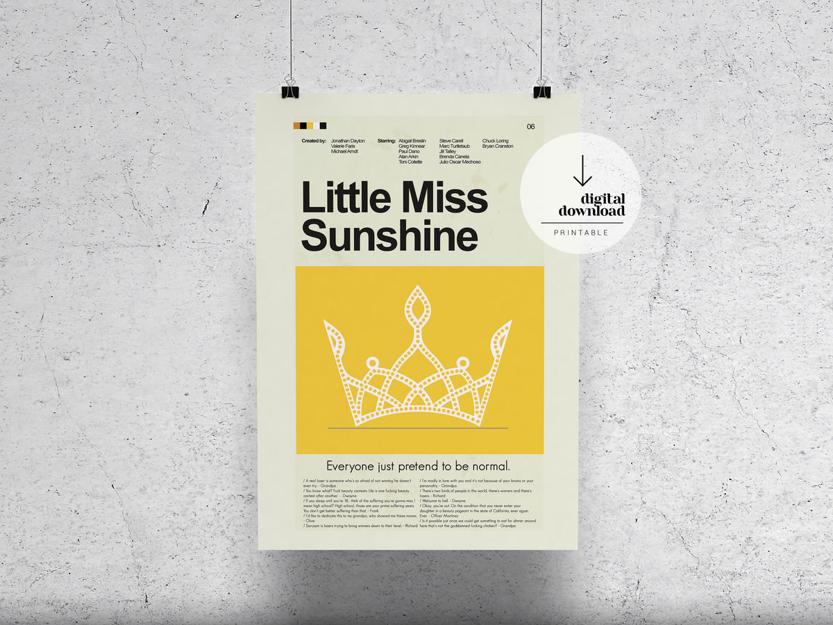 Little Miss Sunshine | DIGITAL ARTWORK DOWNLOAD