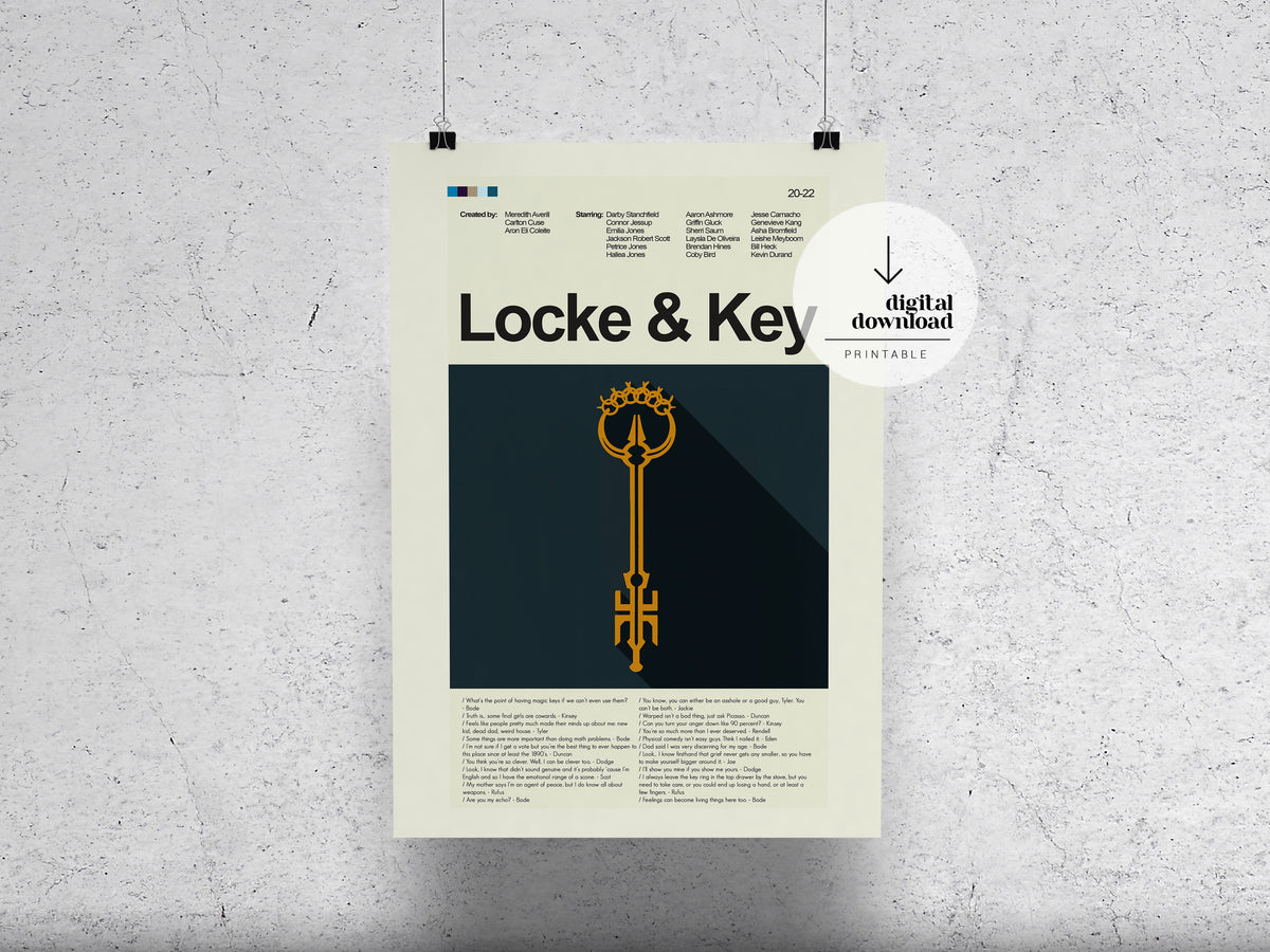 Locke & Key | DIGITAL ARTWORK DOWNLOAD