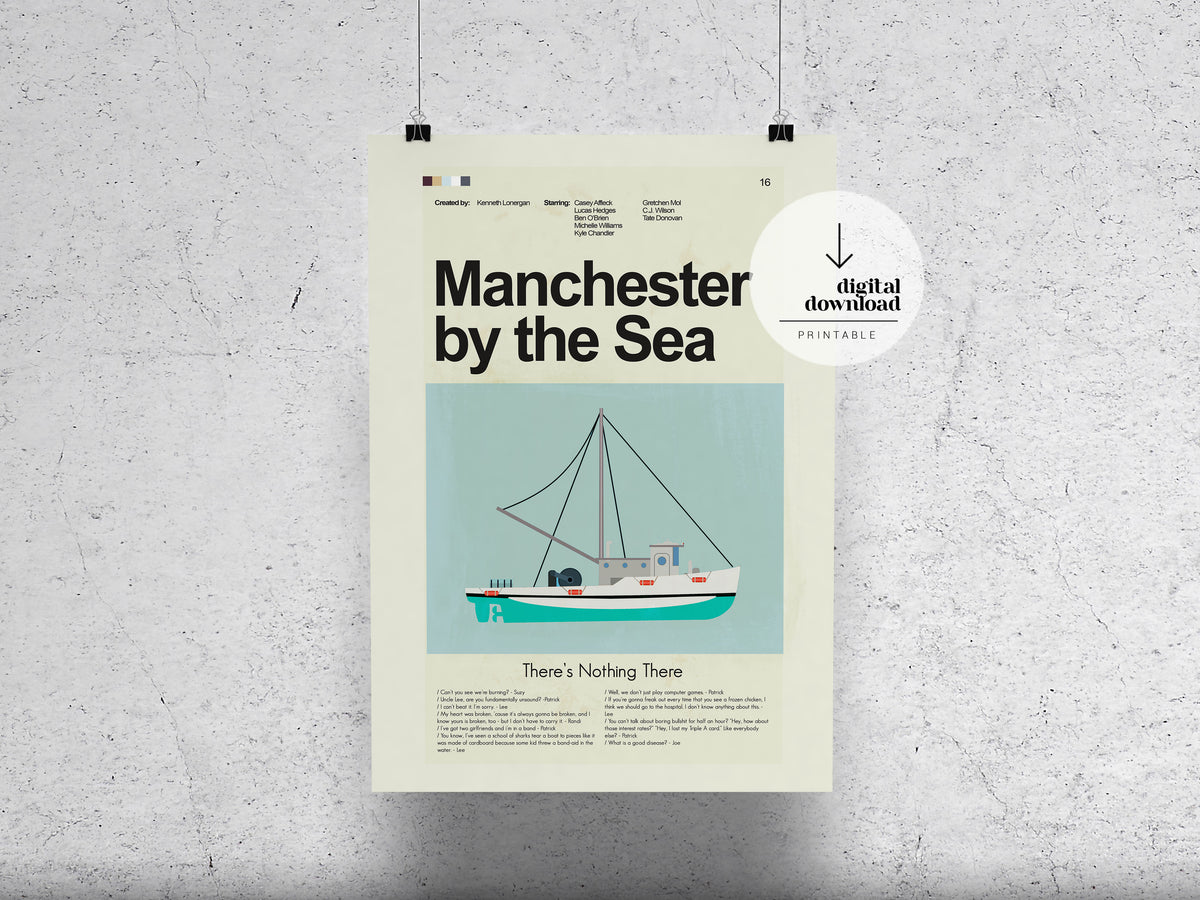 Manchester by the Sea | DIGITAL ARTWORK DOWNLOAD